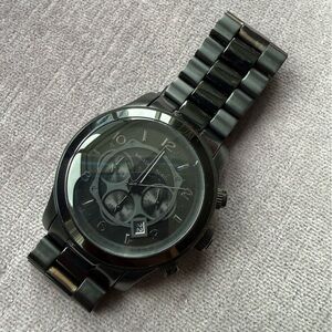 Michael Kors Black Chronograph Watch